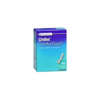 UNILET COMFORT TOUCH LANCET 28G 100CT