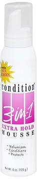 CONDITION 3IN1 MOUSSE MAX HOLD 6OZ