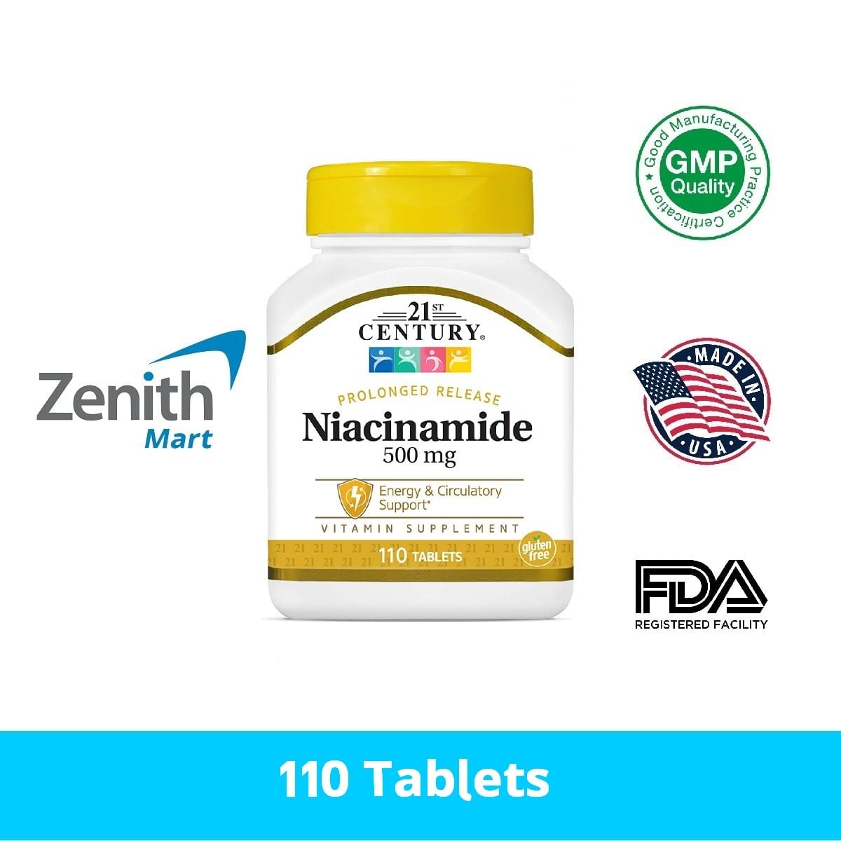 NIACINAMIDE PR TB 500MG 110