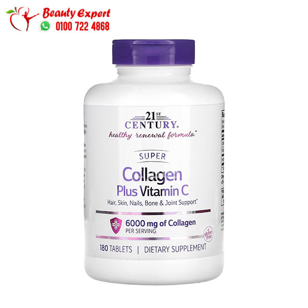SUPER COLLAGEN+ C TAB 180CT 21ST CENT