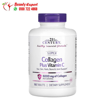 SUPER COLLAGEN+ C TAB 180CT 21ST CENT