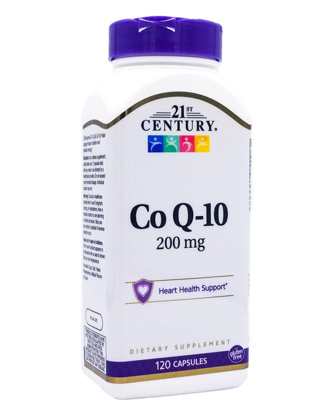 COQ10 200MG CAPSULE 120CT 21ST CENT