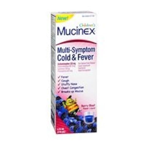MUCINEX CHILD MULTI SYMPTOM BERRY 4OZ