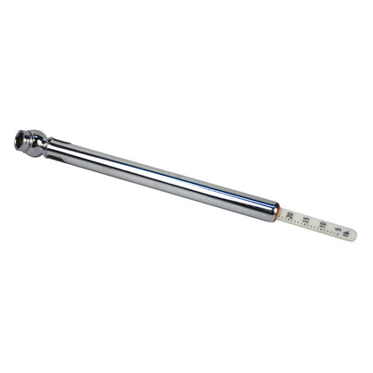Custom Accessories 5-50 psi Chrome-Plated Tire Gauge