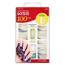 Kiss 100 Tips Curve Overlap Long Length