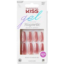 KISS Gel Fantasy Magnetic Ready To Wear Gel Nails - North Coast