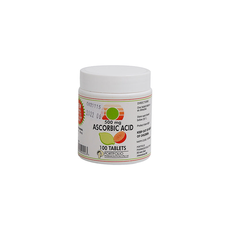 VIT-C 500MG ASCRB ACD TAB100CT
