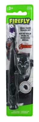 Firefly Toothbrush Avengers Black Panther W/Cap Soft(12in)