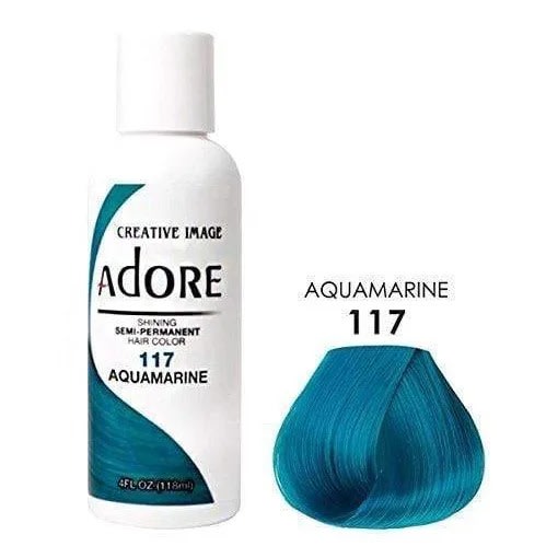 Adore Semi-Permanent Haircolor #117 Aquamarine 4oz