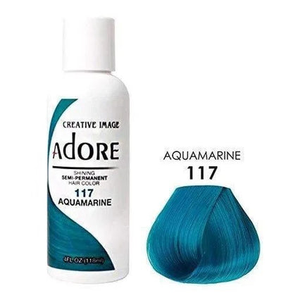 Adore Semi-Permanent Haircolor #117 Aquamarine 4oz