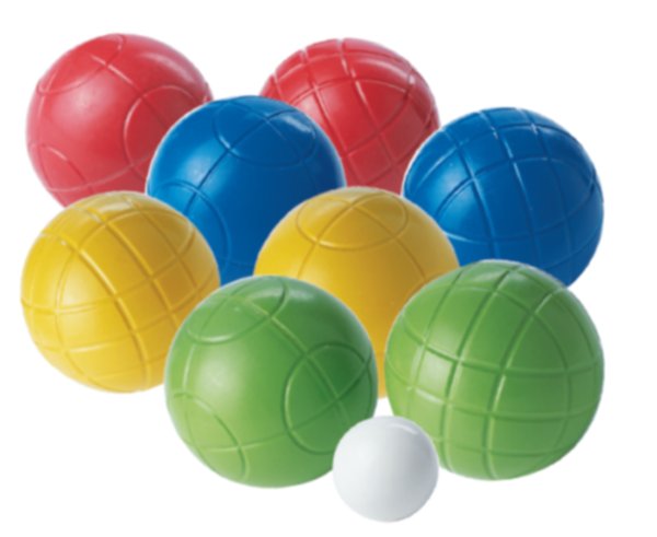 Franklin Sports 90mm Starter Bocce Ball Set With Carry Bag And Pallino