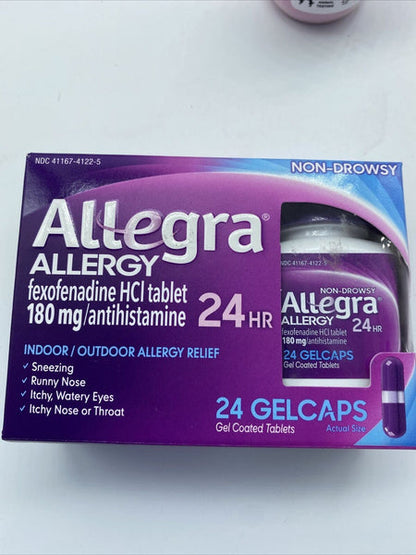 ALLEGRA OTC 24HR 180MG GELCAPS 60CT