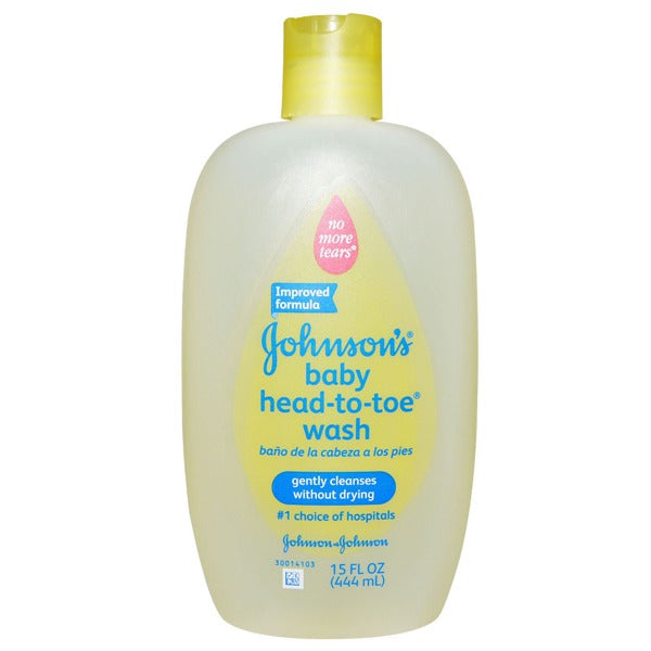 J&J BABY HEAD-TOE WASH    16.9Z