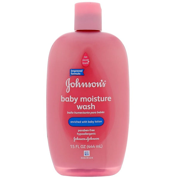JOHNSONS BABY MOISTURE WASH 16.9OZ