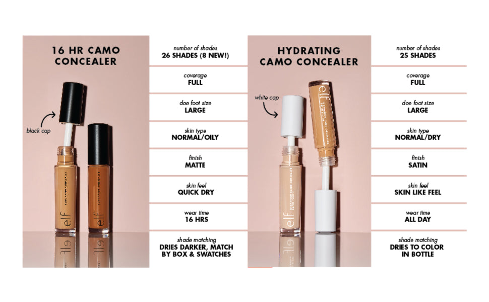 e.l.f. Hydrating Camo Concealer - Light Peach