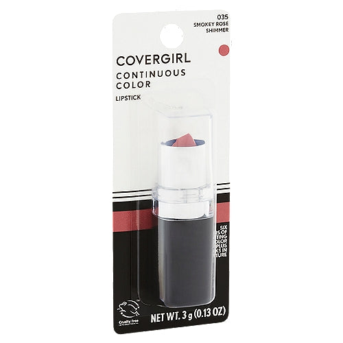 COVERGIRL Continuous Color Lipstick - 035 Smokey Rose