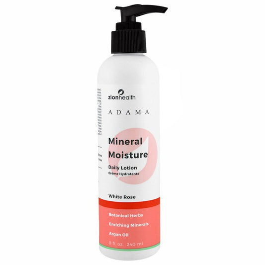 ZION HEALTH LOTION,ARGAN OIL,WHT ROSE