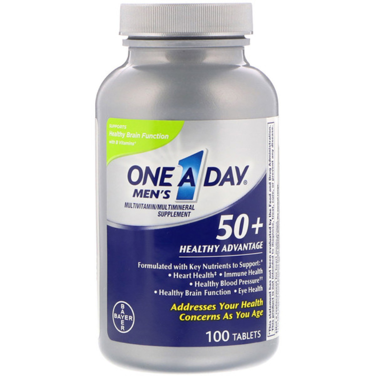 ONE-A-DAY ADVANTAGE MEN 50+ TAB 65CT