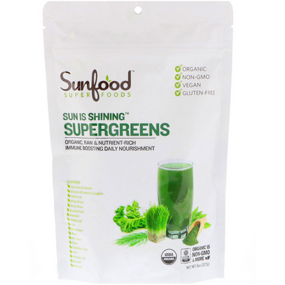 SUNFOOD SUPERGRNS,OG2,SUN IS SHNG
