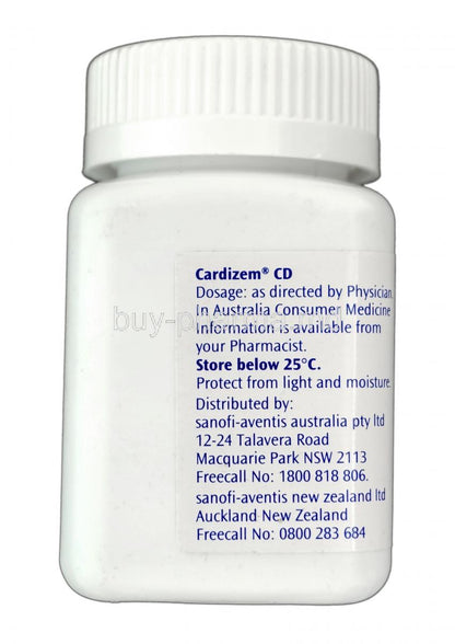 CARDIZEM CD CP 180MG 30 24H