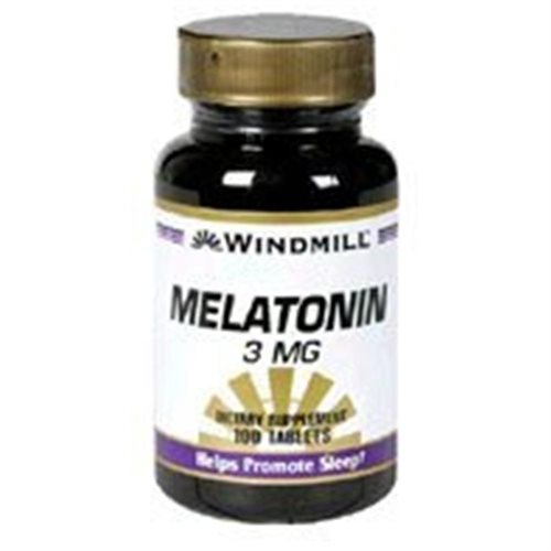MELATONIN 3MG TABLET 100CT WINDML