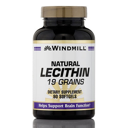 LECITHIN NATURAL SOFTGEL TAB 90CT WINDML