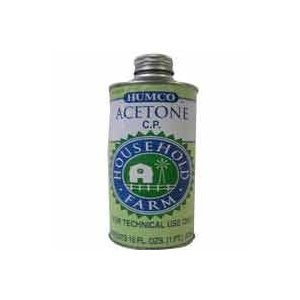 ACETONE CP 4OZ HUMCO