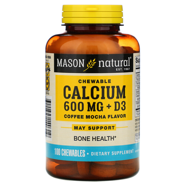 SUPER CALCIUM 600+D3 CW 100 MOCHA