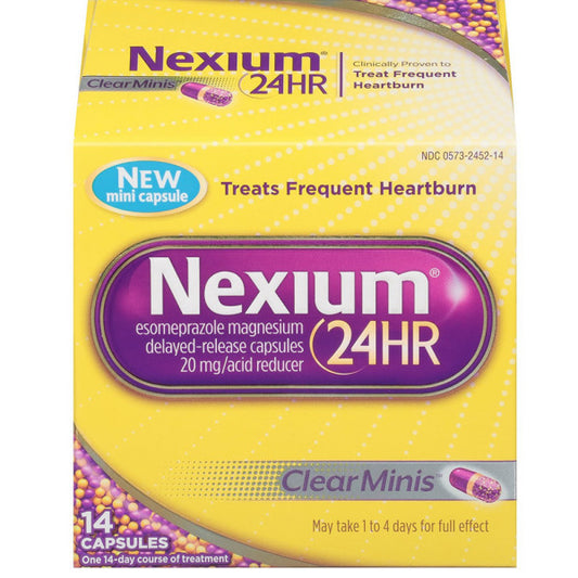 NEXIUM 24HR OTC 20MG MINI CAPSULE 42CT