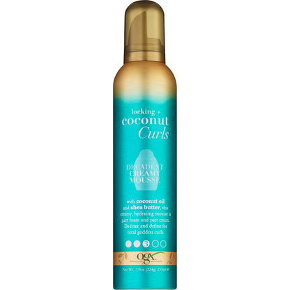 Ogx Coconut Curls Decadent Creamy Mousse 7.9oz