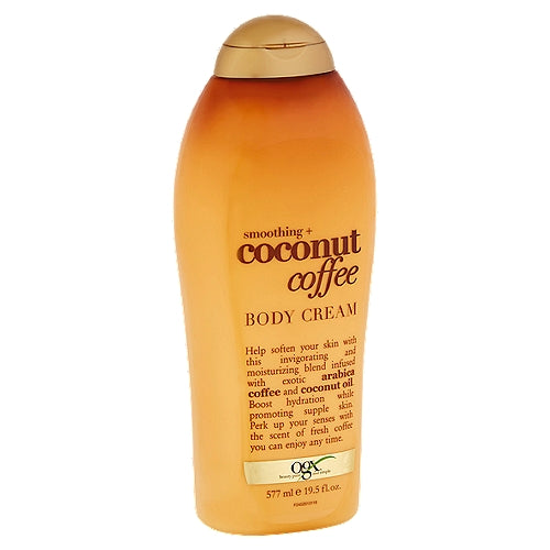 Ogx Body Cream Coconut Coffee 19.5oz