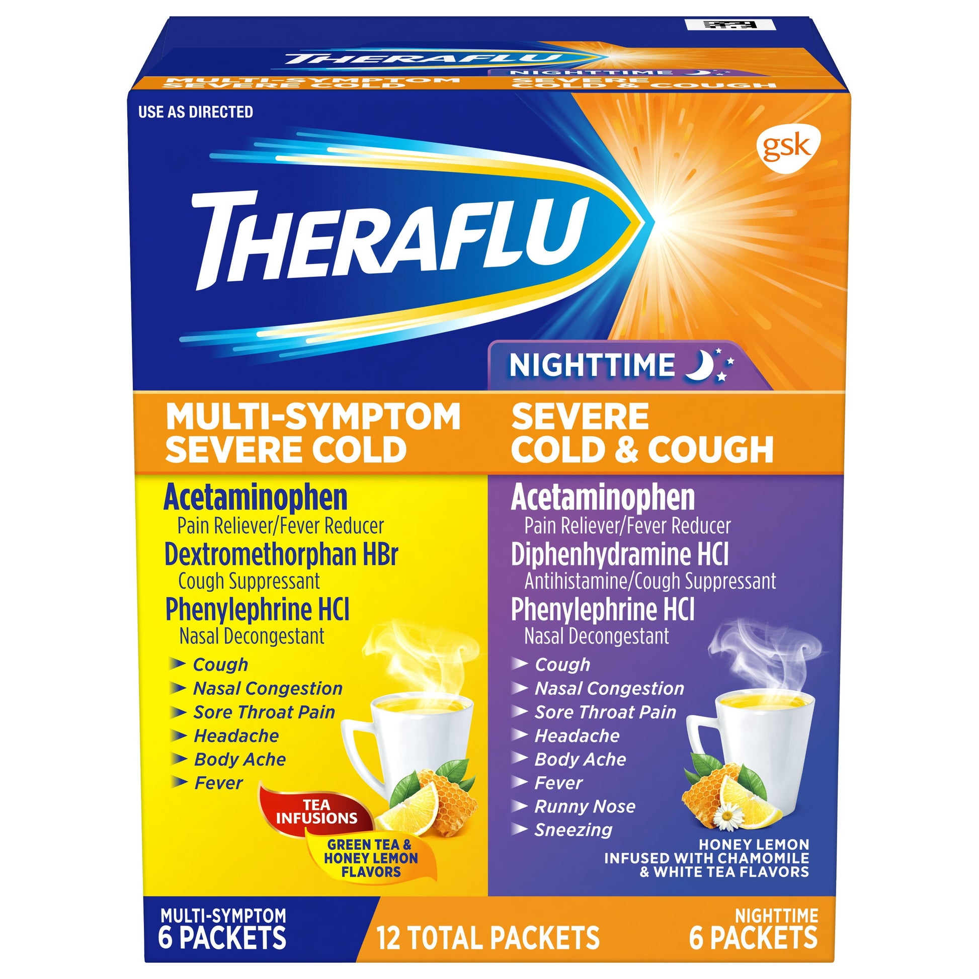 THERAFLU SEVERE COLD RELIEF APL CHW 20CT