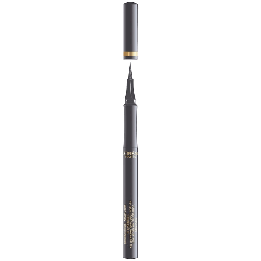 L'ORÉAL PARIS Infallible Super Slim Long-Lasting Liquid Eyeliner, 401 Brown, 0.034 fl. oz.