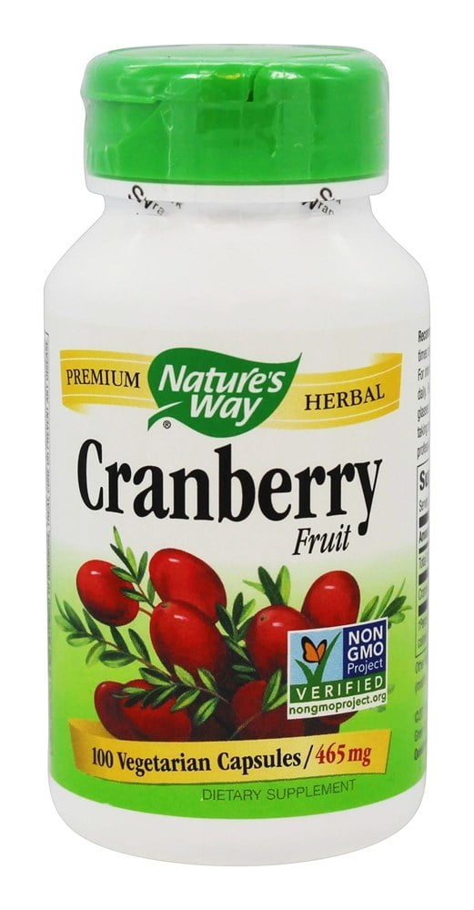 NATURE'S WAY CRANBERRY FRUIT,465 MG