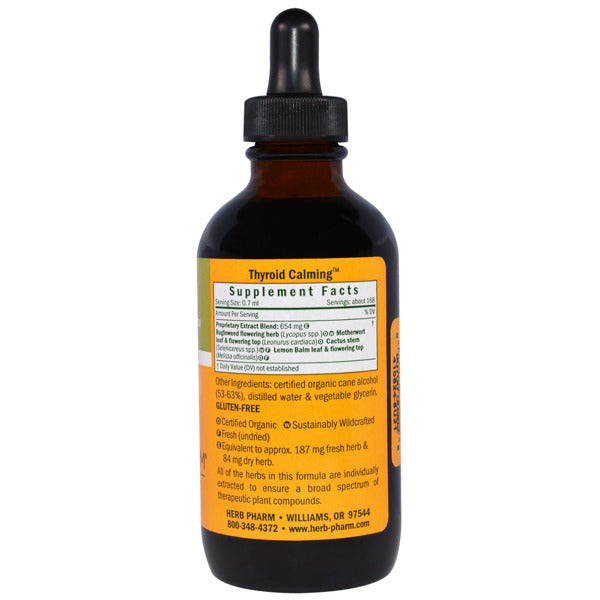 HERB PHARM THYROID CALMING COMPOUND