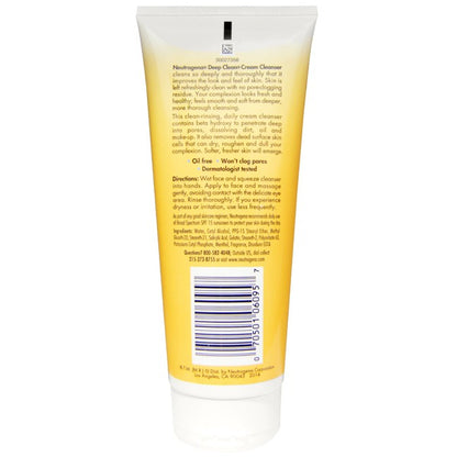 NEUTROGENA DEEP CLEAN CREAM CLEANSER 7OZ
