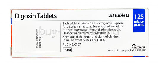 DIGOXIN TB 0.125MG 100