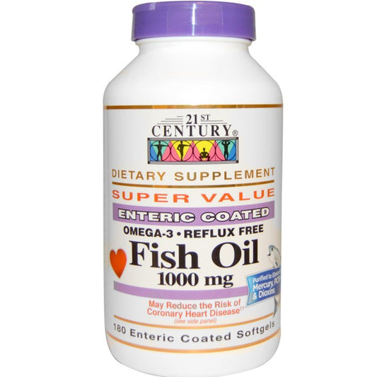 FISH OIL 1000MG SOFTGEL 120CT 21ST CENT