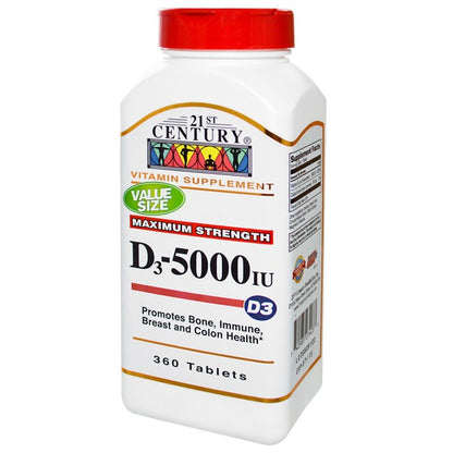 21ST CENTURY D3 GC 10000IU SFT110