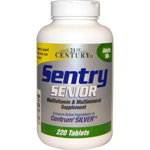 SENTRY SENIOR MULTIVIT TAB 125CT 21ST CE