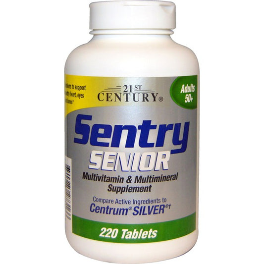 SENTRY SENIOR MULTIVIT TAB 125CT 21ST CE