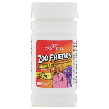 ZOO FRIENDS PRBTC CHLD CHW 30CT 21ST CEN