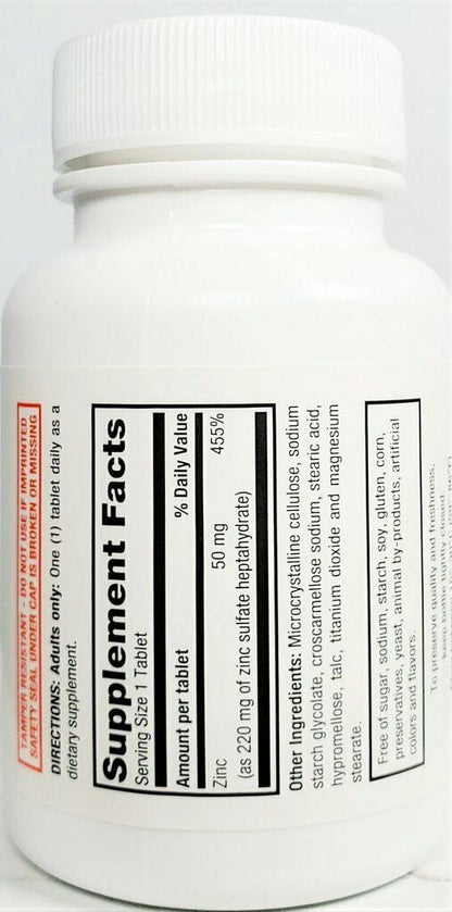 ZINC SULF 220 MG CAP 100