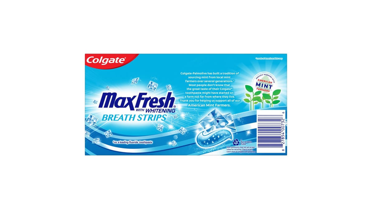 COLGATE MAX FRSH COOL MNT BRTH STP 6.3OZ