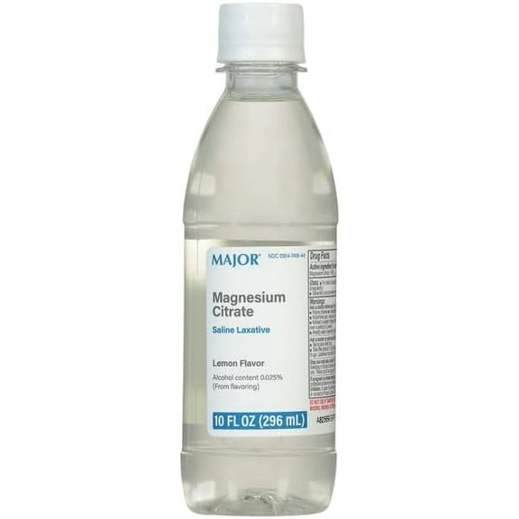 MAGNESIUM CITRATE LEMON SOL 296 ML