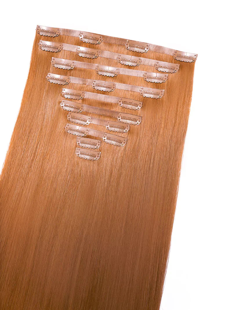 CALYPSO CLIP HAIR EXT 15    RED