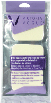 Victoria Vogue Oil Resistant Foundation Sponges