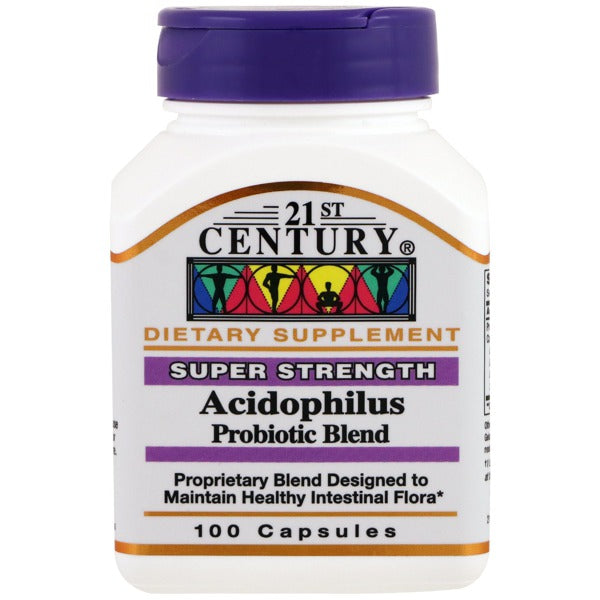 ACIDOPHILUS CAP 100CT 21ST CENTURY