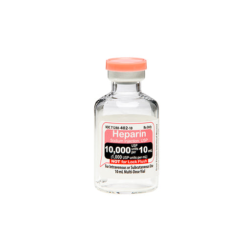 HEPARIN SOD MD 5000U/ML 25X10ML