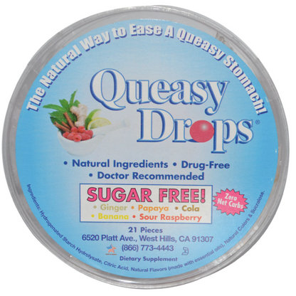THREE LOLLIES QUEASY DROPS,SUGAR FREE